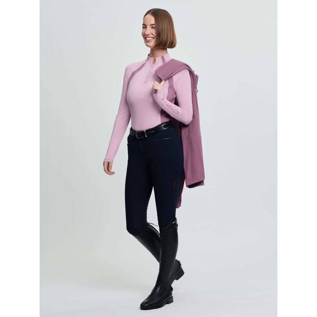 LeMieux Base Layer Philippa Mesh Lange Mouwen Fondant