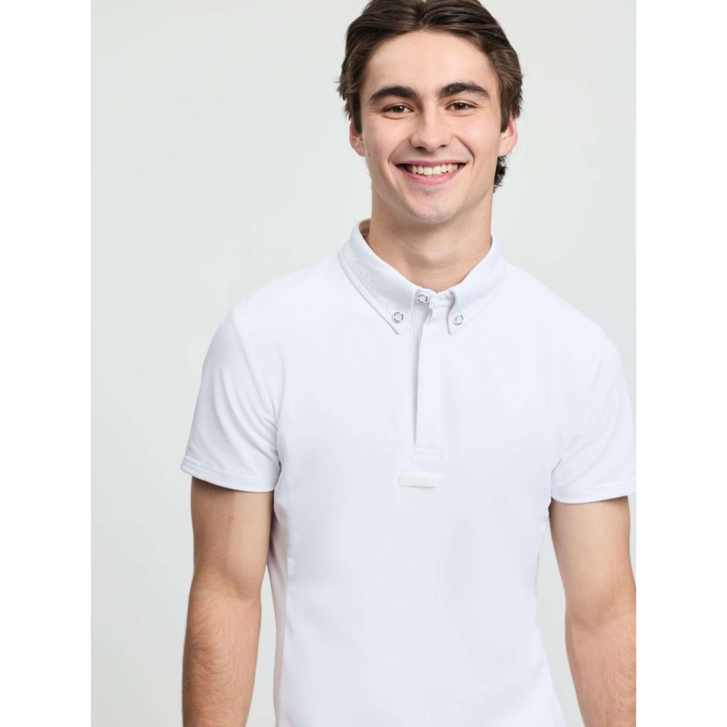 LeMieux Wedstrijdshirt Competition Heren Wit
