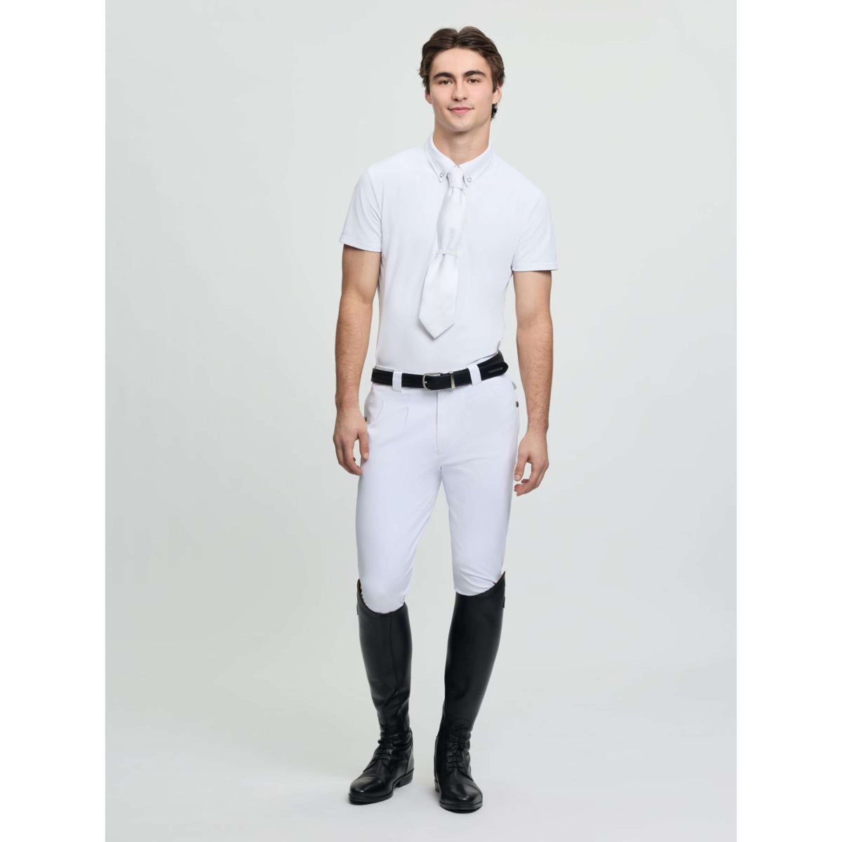 LeMieux Wedstrijdshirt Competition Heren Wit