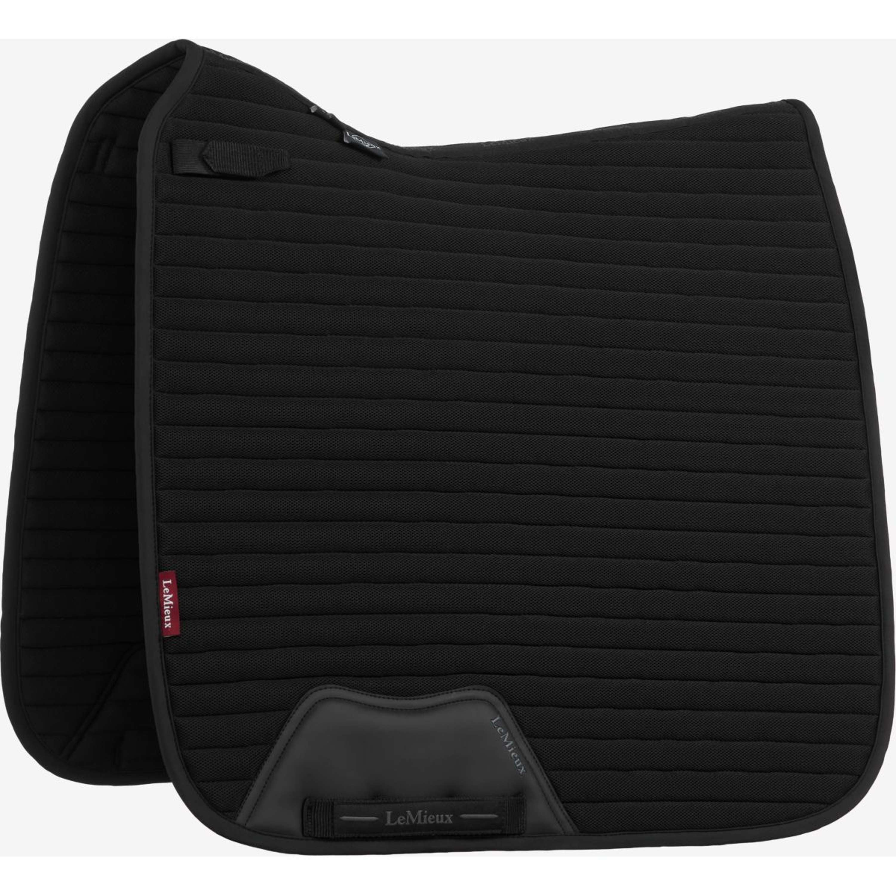 LeMieux Zadeldekje Air-Tek Mesh Square Dressuur Zwart