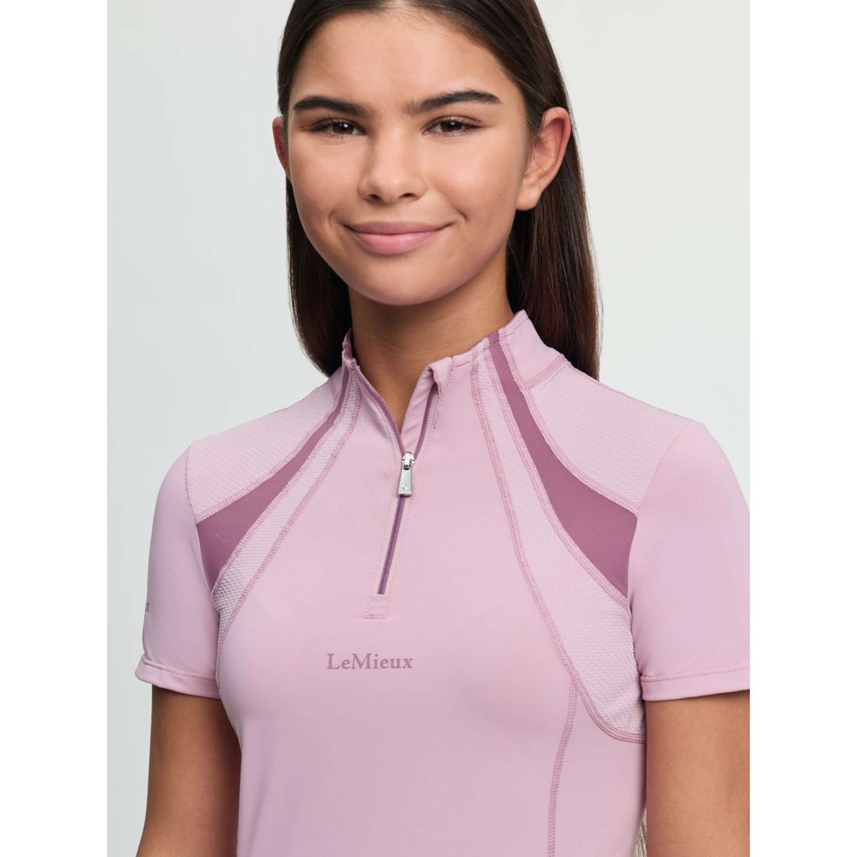 LeMieux Base Layer Young Rider Mia Mesh Fondant