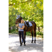 LeMieux Zadeldekje Essence Close Contact Square Springen Powder Blue