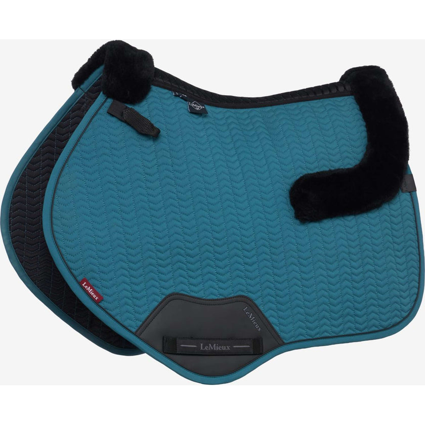 LeMieux Zadeldekje Merino+ Essence Close Contact Square Springen Jungle