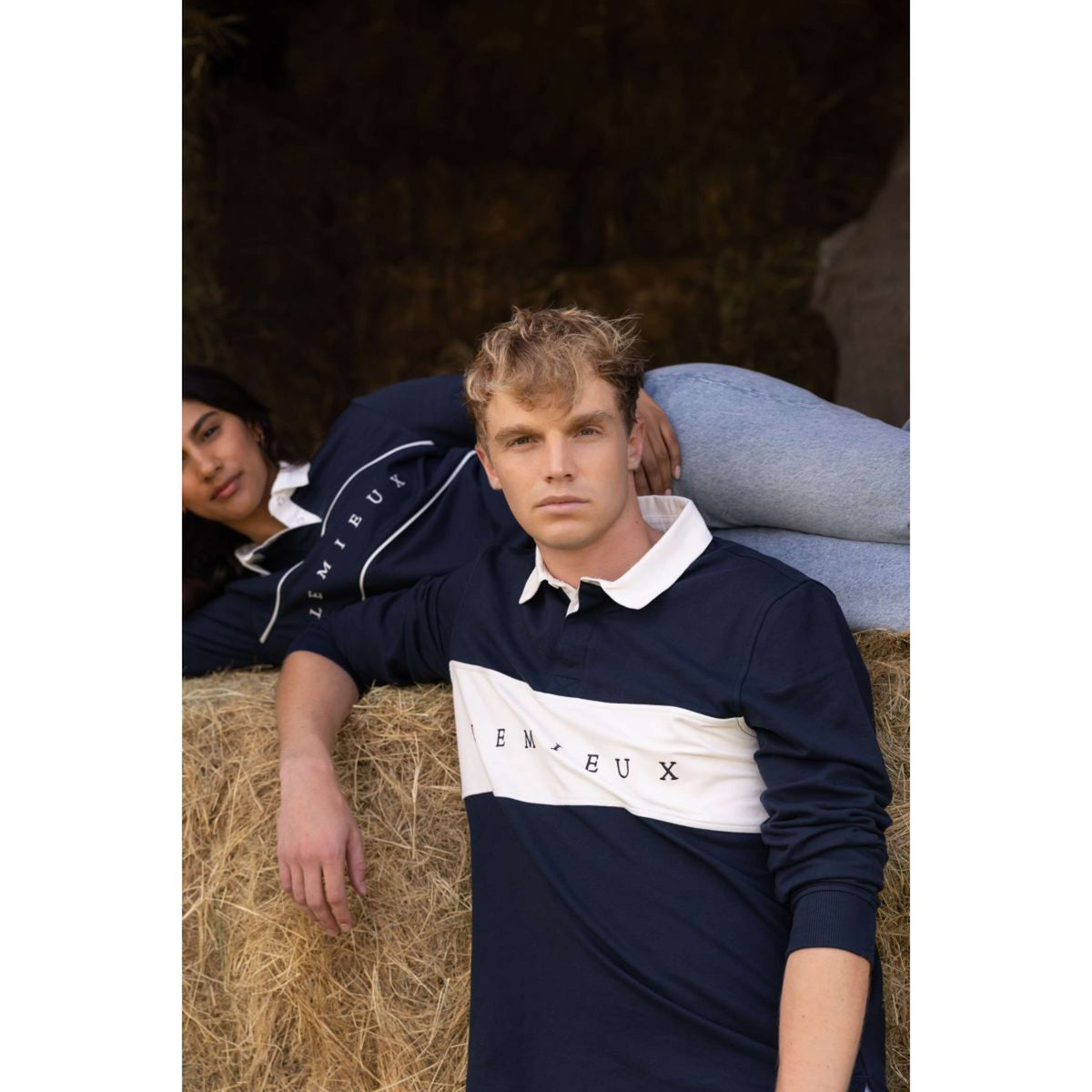 LeMieux Rugbyshirt Heren Navy