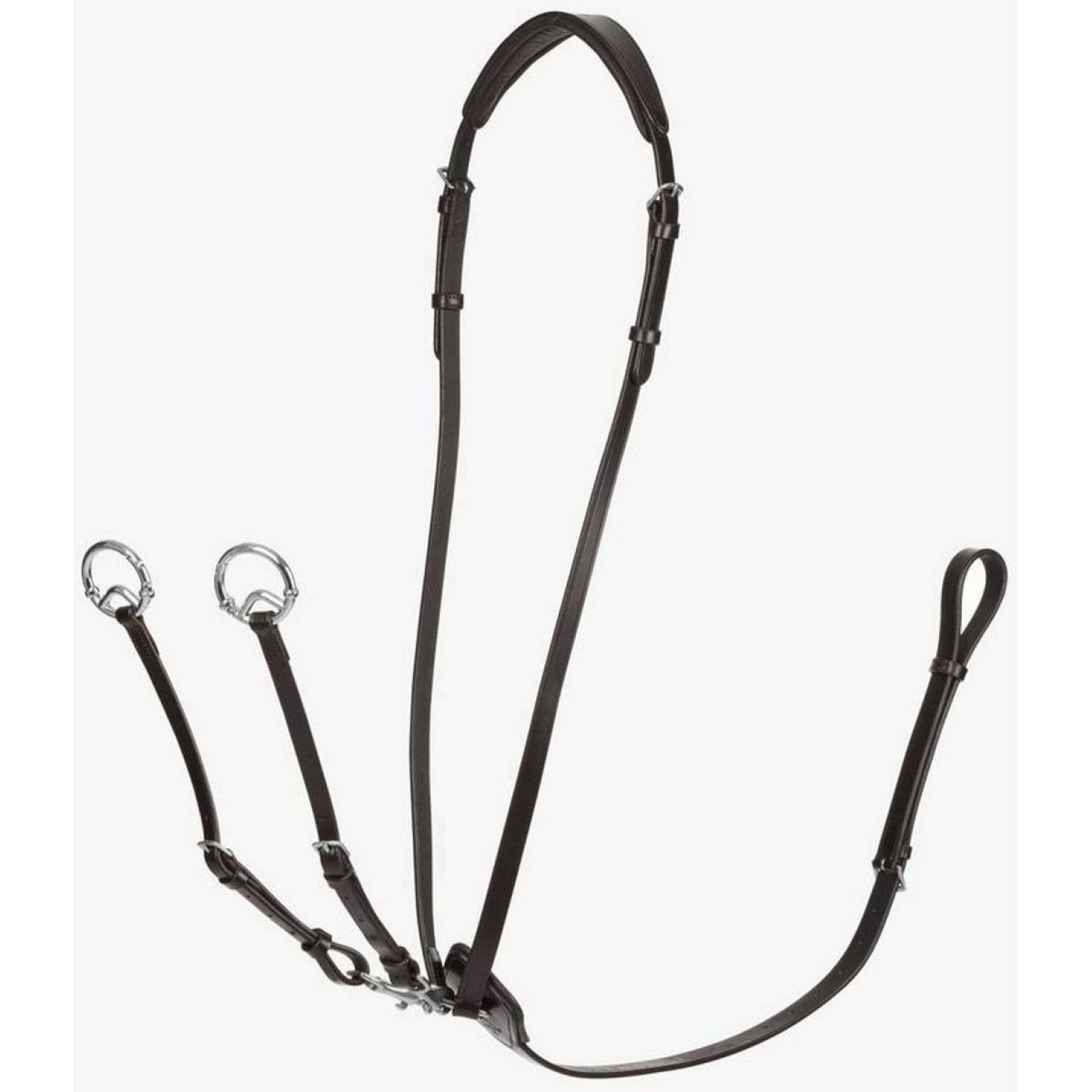 LeMieux Martingaal Kudos Running Brown/Silver LeMieux Martingaal Kudos Running Brown/Silver