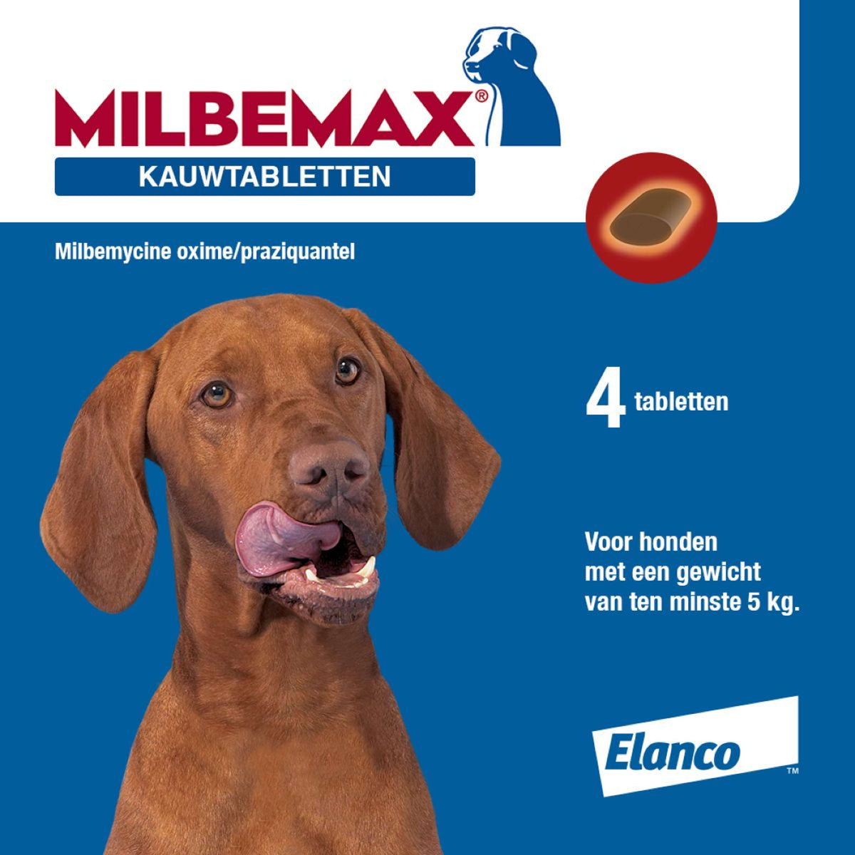 Milbemax Smakelijke Kauwtablet Hond 5-75kg