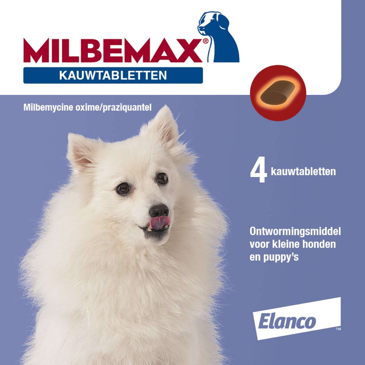 Milbemax Chewy Kauwtablet Hond <5kg