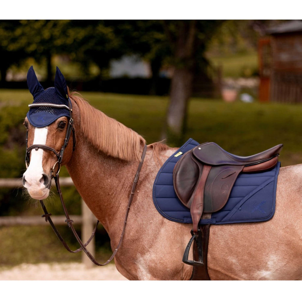 K by EQUITHÈME Zadeldekje Vega Veelzijdigheid Navy