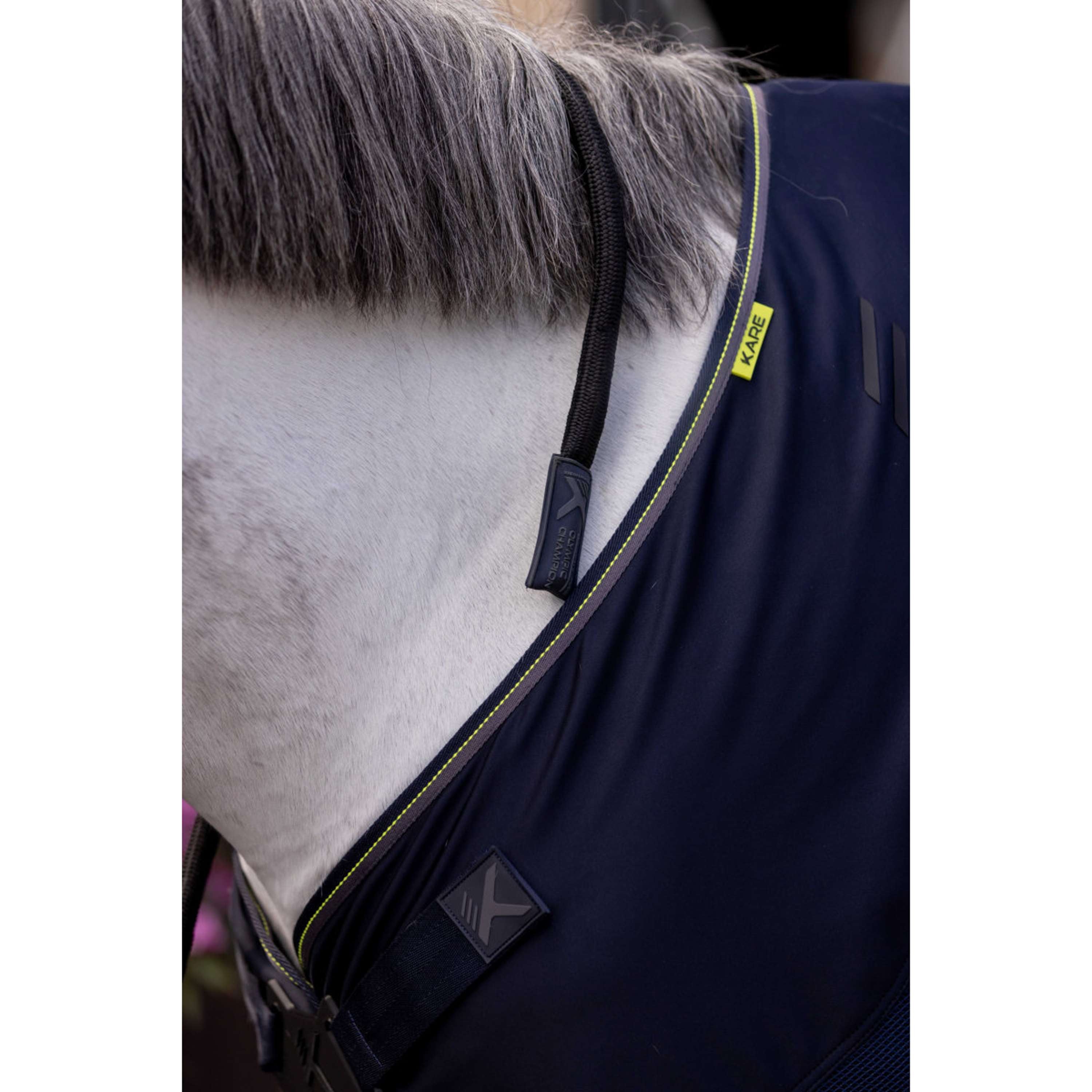 K by EQUITHÈME Halstertouw Triton met Musketonhaak Zwart