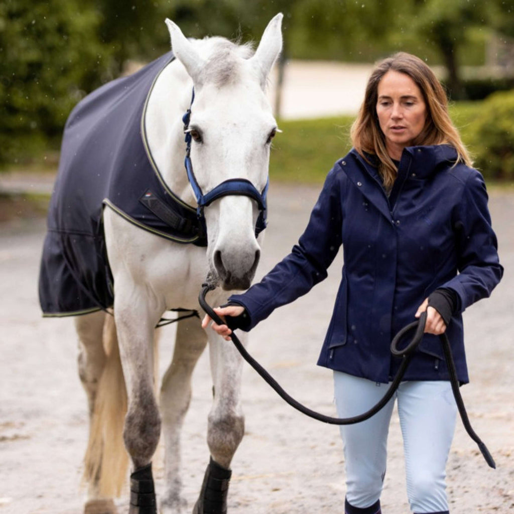 K by EQUITHÈME Halstertouw Triton met Musketonhaak Zwart
