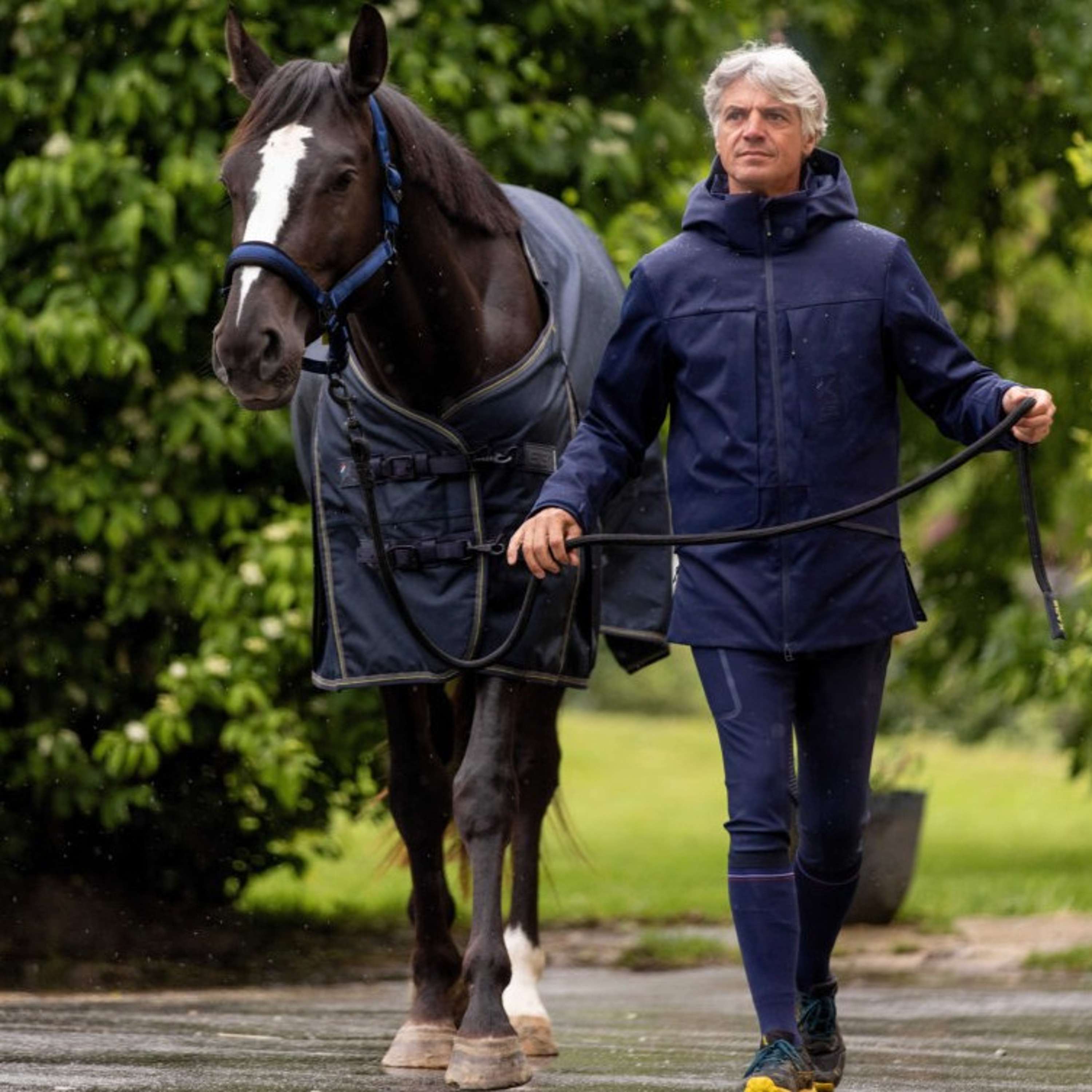 K by EQUITHÈME Halstertouw Triton met Musketonhaak Zwart