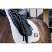 Kentucky Horsewear Zadeldekje Fishbone Competiton Dressuur Wit