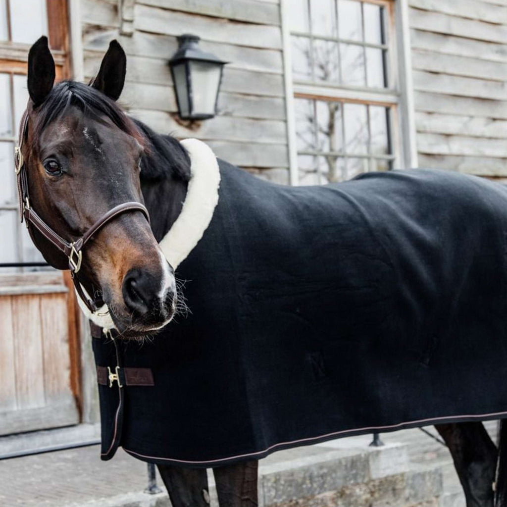 Kentucky Zweetdeken Show Fleece Heavy Zwart