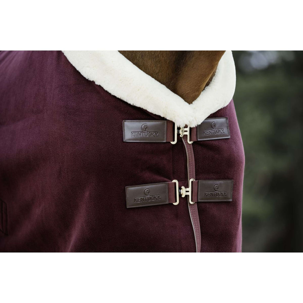 Kentucky Zweetdeken Show Fleece Heavy Bordeaux