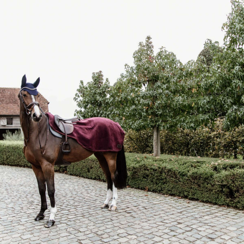 Kentucky Uitrijdeken Heavy Fleece Bordeaux