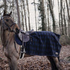 Kentucky Uitrijdeken Vierkant Heavy Fleece Donker Blauw