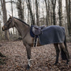 Kentucky Uitrijdeken Vierkant Heavy Fleece Donkergrijs