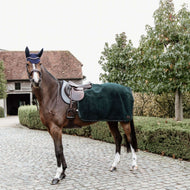 Kentucky Uitrijdeken Vierkant Heavy Fleece Groen