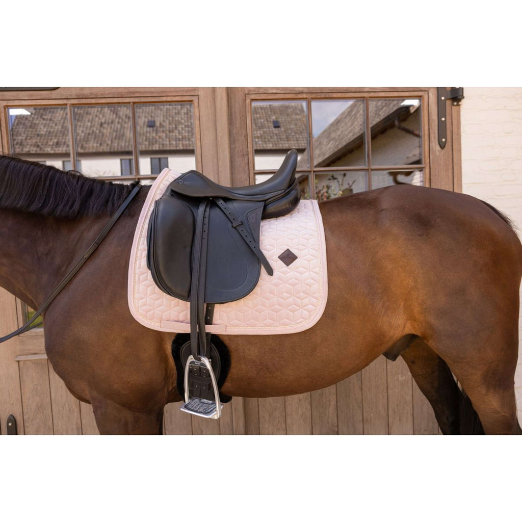 Kentucky Zadeldekje Velvet Dressuur Soft Rose