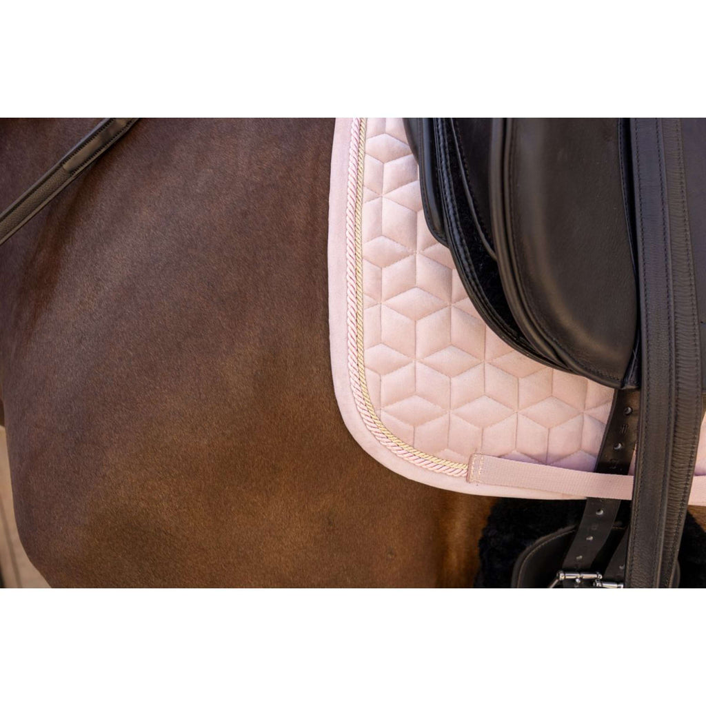Kentucky Zadeldekje Velvet Dressuur Soft Rose