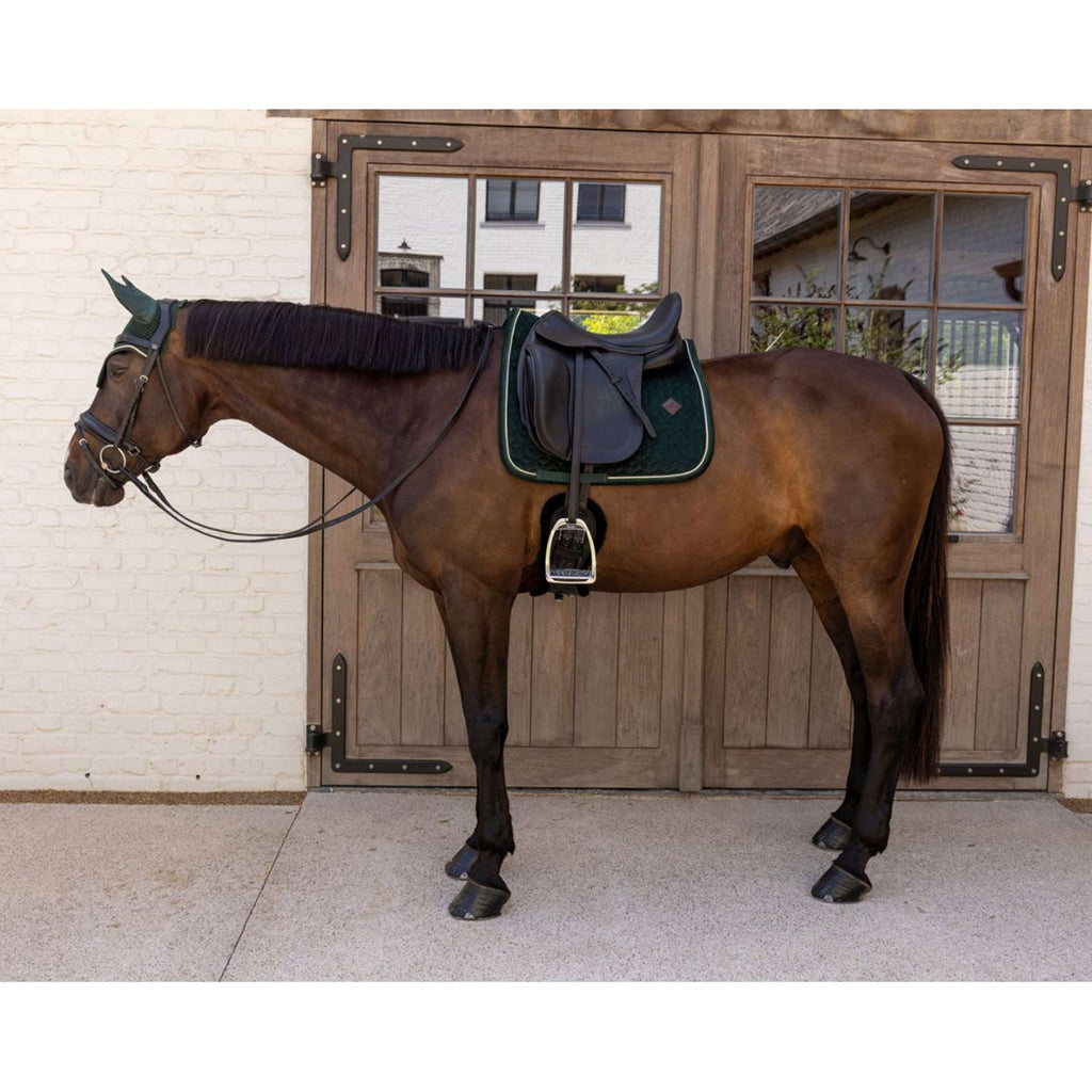 Kentucky Zadeldekje Velvet Dressuur Pine Green