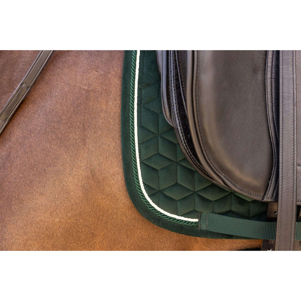 Kentucky Zadeldekje Velvet Dressuur Pine Green