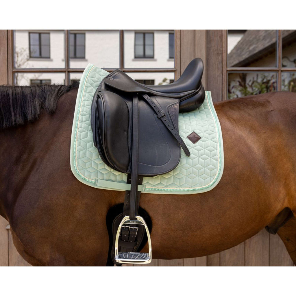 Kentucky Zadeldekje Velvet Dressuur Mint