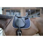 Kentucky Zadeldekje Softshell Onion Quilt Dressuur Navy/Beige