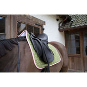 Kentucky Zadeldekje Softshell Onion Quilt Dressuur Kaki/Oud Roze