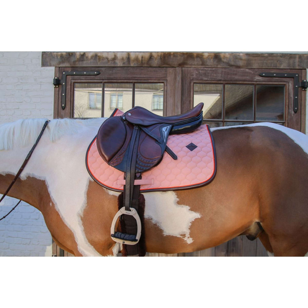 Kentucky Zadeldekje Onion Quilt Leather Neon Springen Oud Roze
