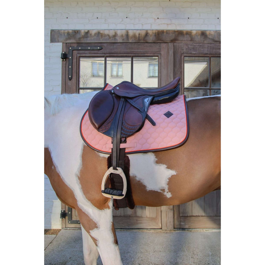 Kentucky Zadeldekje Onion Quilt Leather Neon Springen Oud Roze