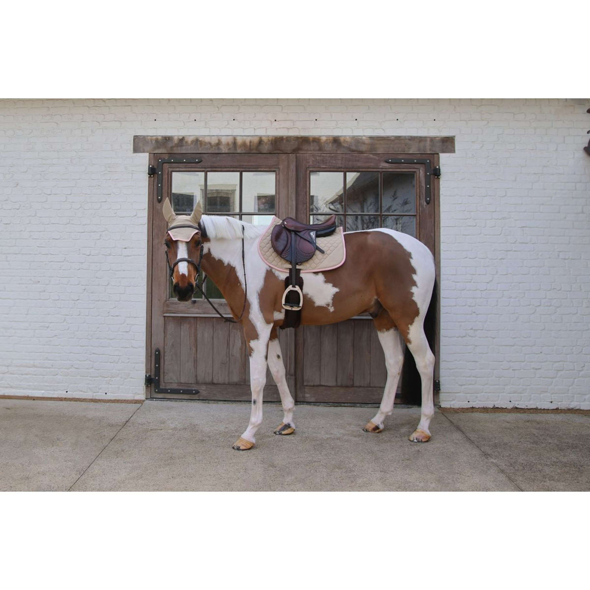 Kentucky Zadeldekje Softshell Onion Quilt Springen Beige/Oud Roze