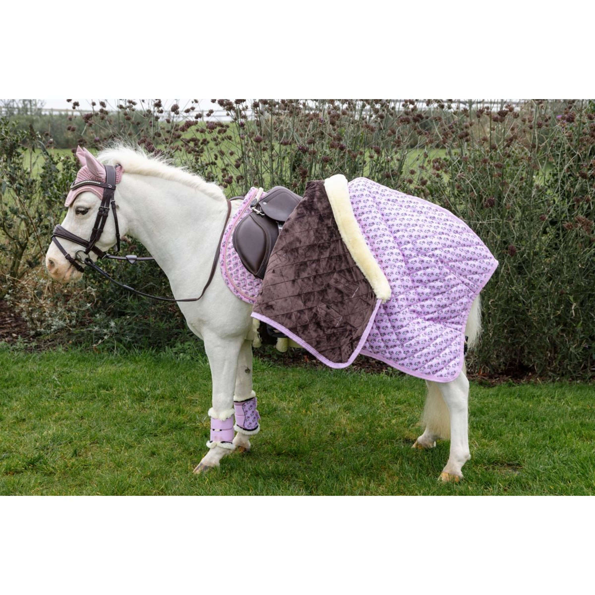Kentucky Zadeldekje Velvet Sammy Springen Old Rose
