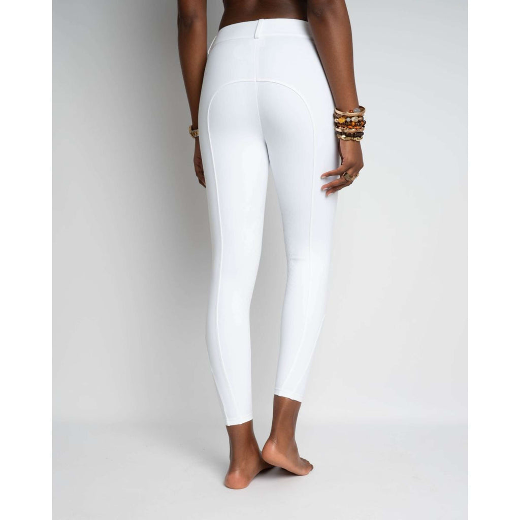 Kentucky Rijbroek Miami Knee Grip Dames Wit