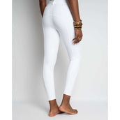 Kentucky Rijbroek Miami Knee Grip Dames Wit