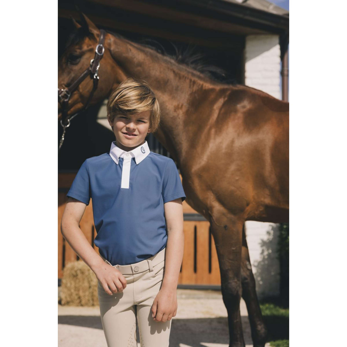 Kentucky Rijlegging Mexico Knee Grip Boys Beige