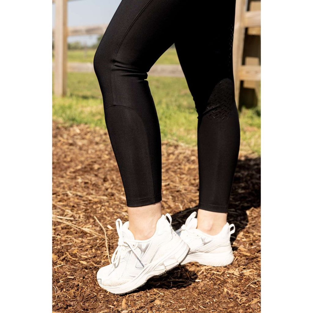 Kentucky Rijbroek Miami Knee Grip Dames Zwart