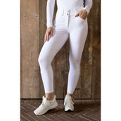 Kentucky Rijbroek Miami Knee Grip Dames Wit