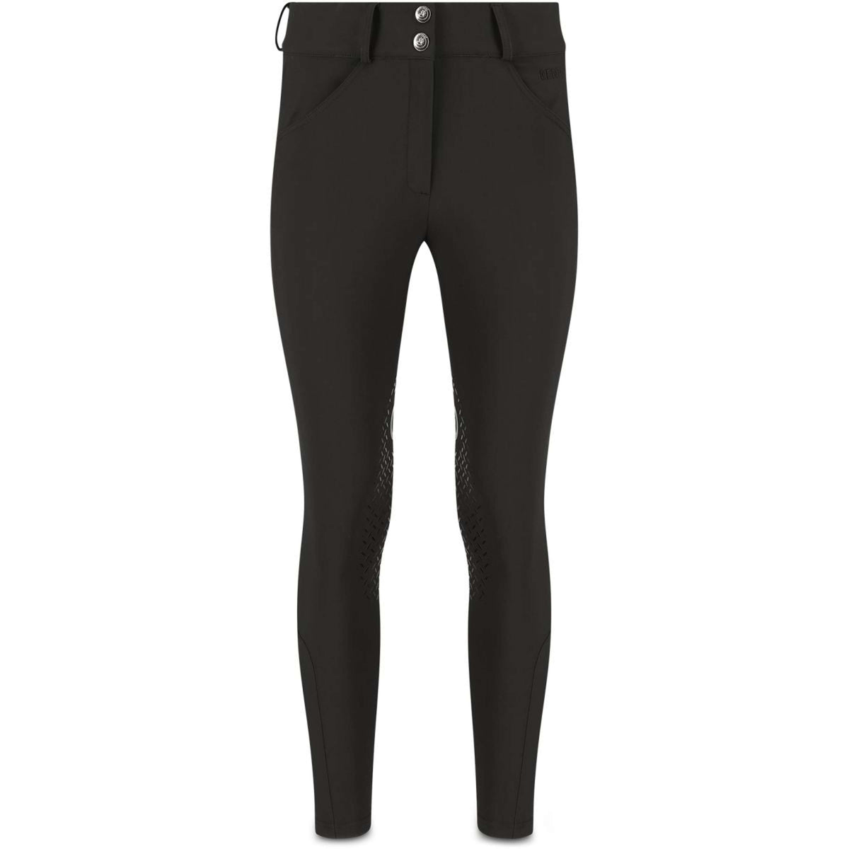 Kentucky Rijbroek Miami Knee Grip Dames Zwart