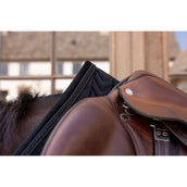 Kentucky Zadeldekje Velvet Mini Pearls Springen Zwart