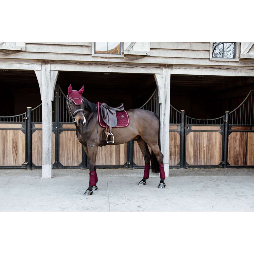 Kentucky Zadeldekje Velvet Dressuur Bordeaux