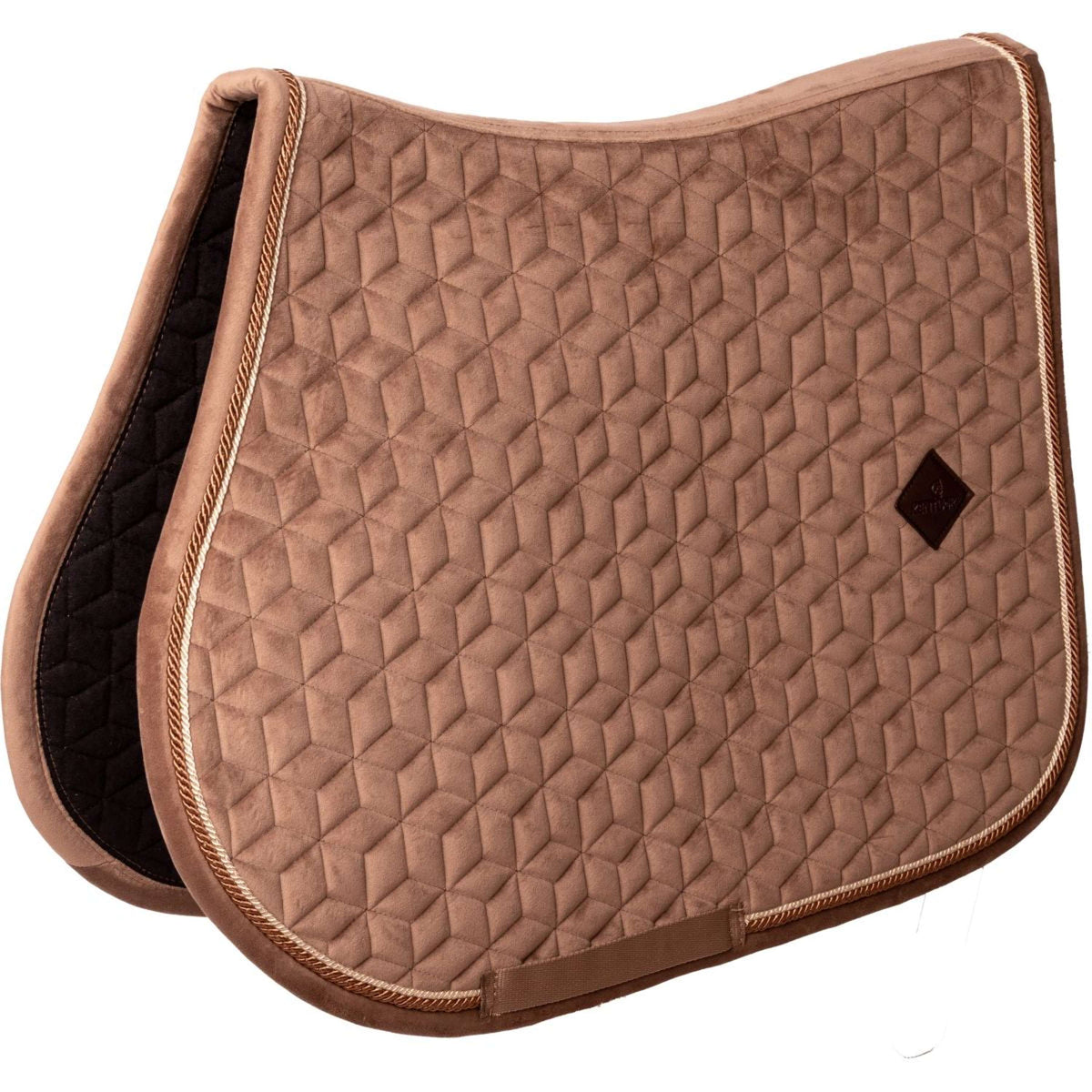 Kentucky Zadeldekje Velvet Springen Beige