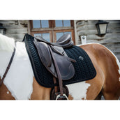 Kentucky Zadeldekje Velvet Pearls Dressuur Zwart
