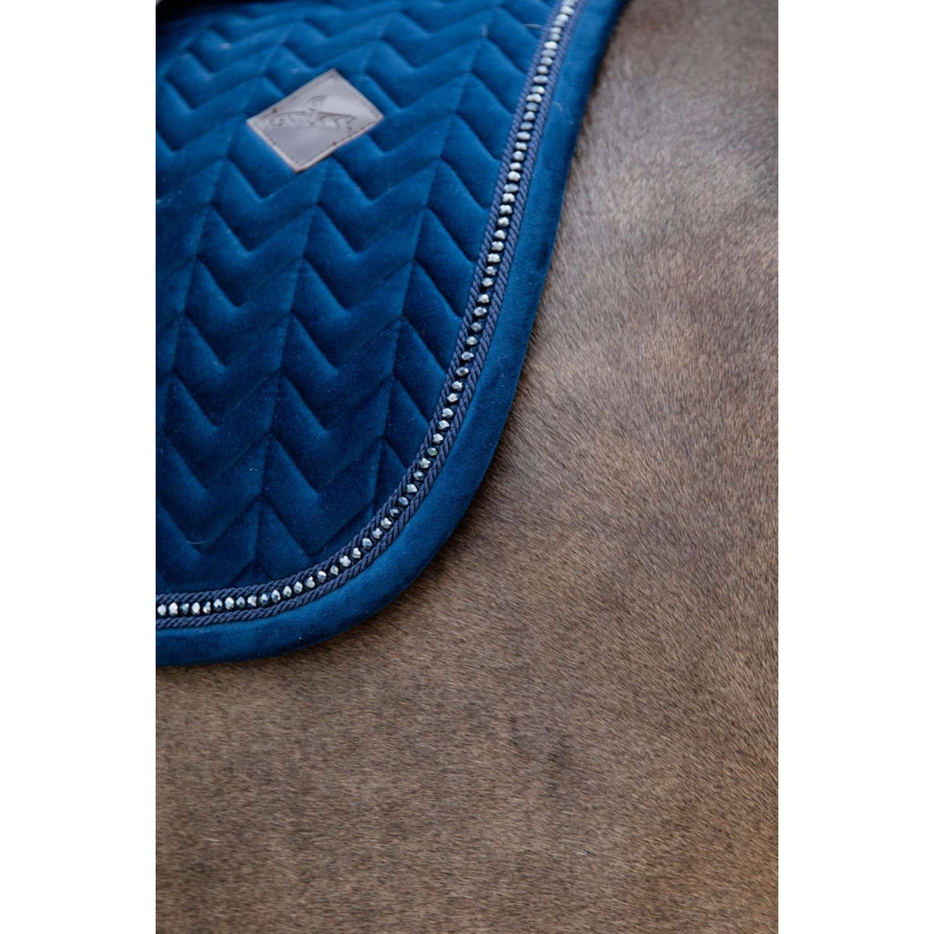 Kentucky Zadeldekje Velvet Pearls Springen Navy