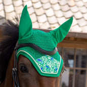 Kentucky Oornetje Wellington Velvet Paisley Garden Groen/Navy