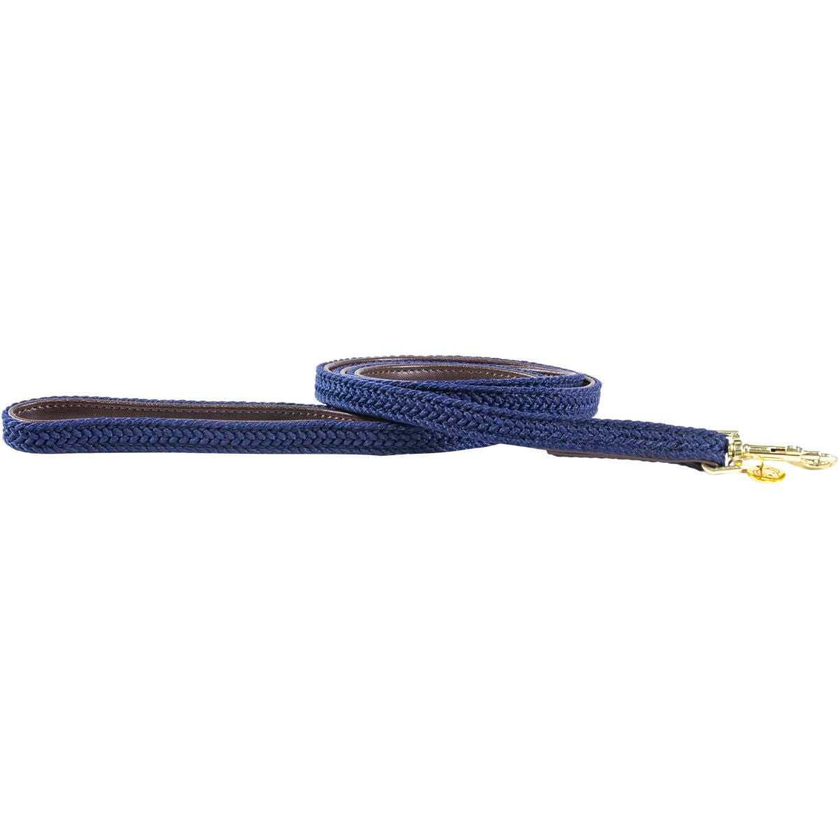 Kentucky Hondenriem Plaited Nylon Navy