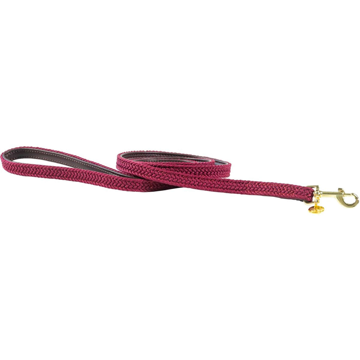 Kentucky Hondenriem Plaited Nylon Bordeaux