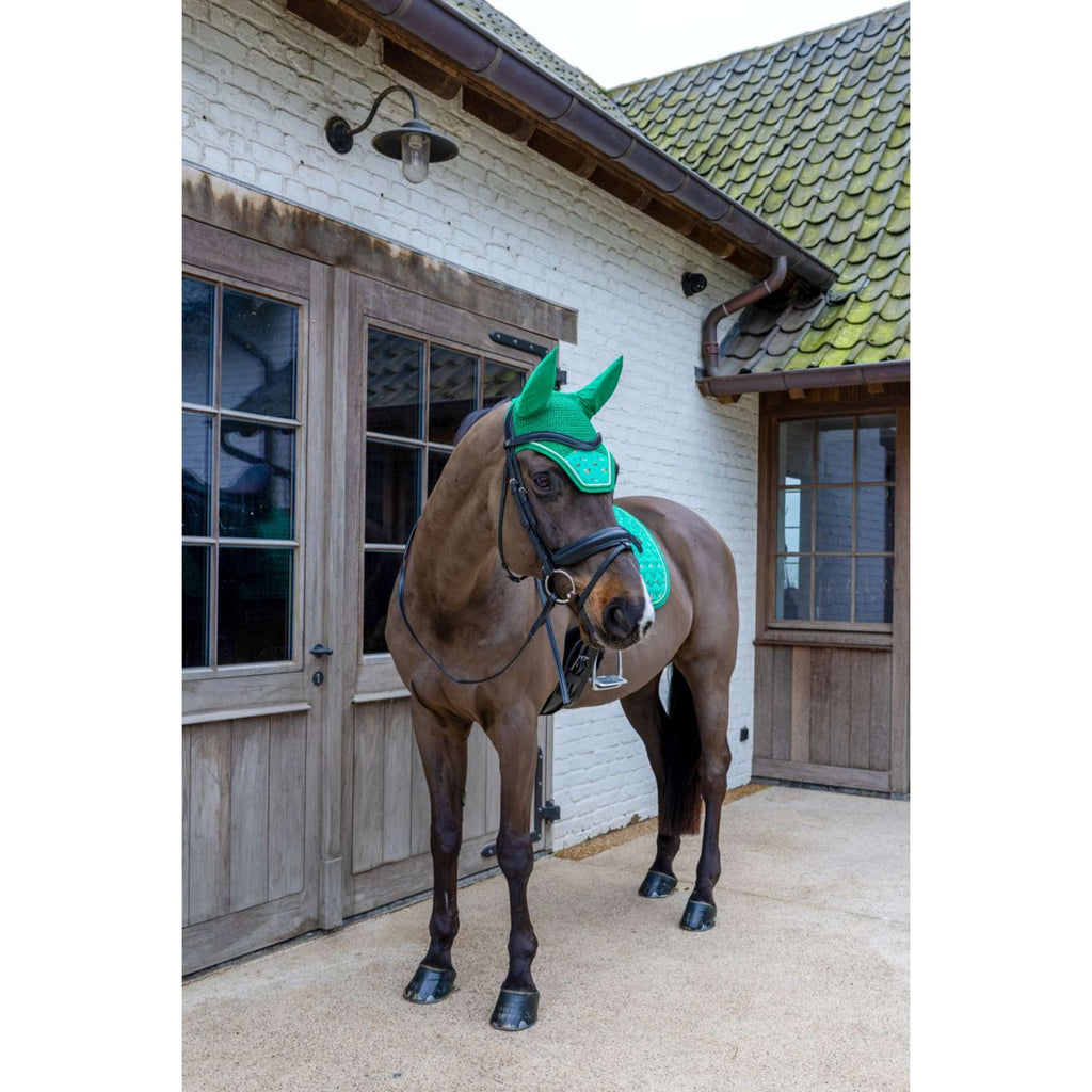 Kentucky Oornetje Wellington Velvet Horse Printing Groen