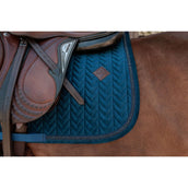 Kentucky Zadeldekje Velvet Mini Pearls Springen Navy