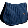 Kentucky Zadeldekje Velvet Mini Pearls Springen Navy
